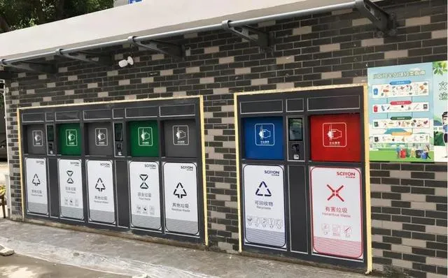干貨滿滿（小區(qū)智能垃圾回收箱）智能垃圾回收項(xiàng)目，南京即將強(qiáng)制垃圾分類(lèi)，科遠(yuǎn)智能垃圾箱房讓垃圾分類(lèi)走向easy模式！，智能垃圾分類(lèi)房，(圖8)