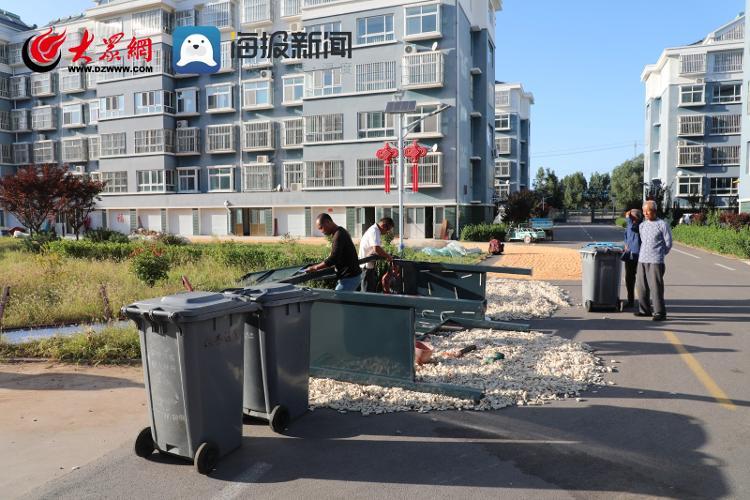 諸城市枳溝鎮(zhèn)普慶村（諸城市垃圾填埋場）諸城市枳溝鎮(zhèn)：垃圾分類亭“上崗營業(yè)”人居環(huán)境再出新招，垃圾分類亭，(圖1)