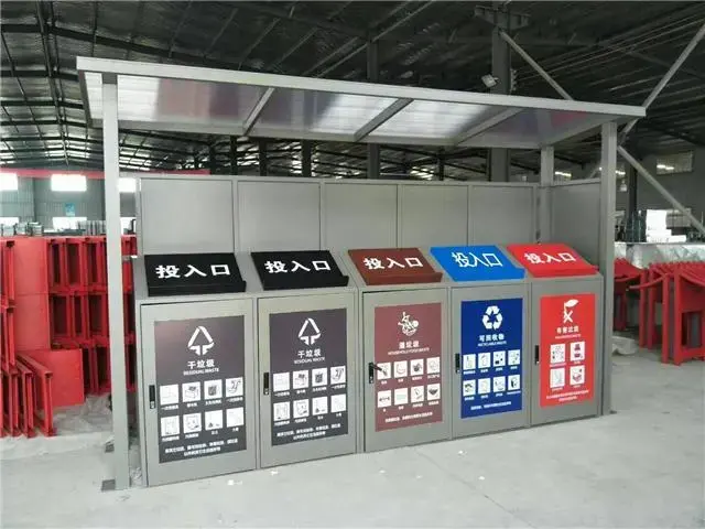 最環(huán)保的不銹鋼（最結(jié)實(shí)的不銹鋼）更美觀、更堅(jiān)固、更耐用，不銹鋼垃圾分類(lèi)亭，垃圾分類(lèi)亭，(圖6)