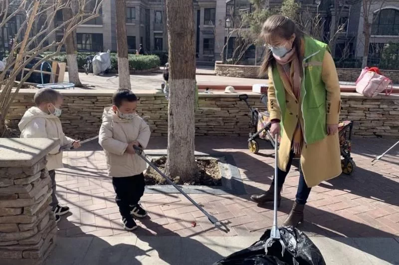 學(xué)到了（垃圾分類房）居民自制課件助力社區(qū)垃圾分類，社區(qū)垃圾分類小課堂，社區(qū)垃圾分類手工活動，(圖2)