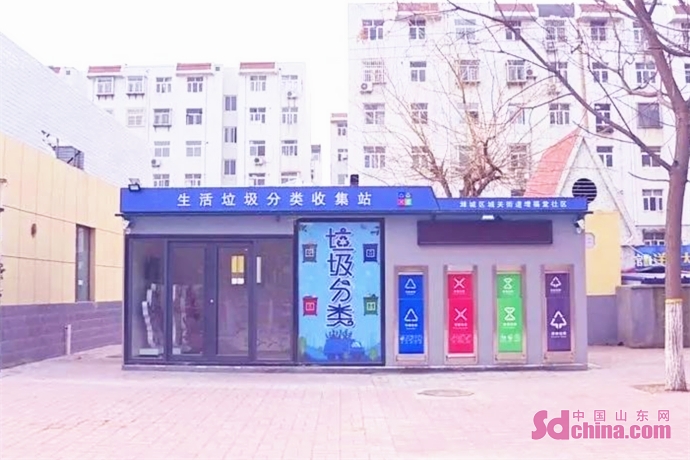 平頂山垃圾分類亭公司（山東省垃圾分類）“1房+N亭” 濰城建設高標準生活垃圾分類設施體系，垃圾分類亭生產廠家，墻裂推薦，(圖1)