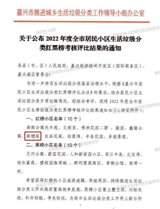 垃圾分類房（平湖唯一!新埭鎮(zhèn)南柵苑小區(qū)榮登嘉興生活垃圾分類紅榜）平湖新埭房產(chǎn)網(wǎng)最新樓盤，浙江嘉興平湖新埭鎮(zhèn)，(圖1)