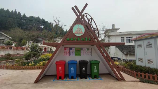 大英縣自然資源綜合行政執(zhí)法大隊(duì)（大英縣城市管理行政執(zhí)法局）大英縣綜合行政執(zhí)法局：完善基礎(chǔ)設(shè)施建設(shè) 推進(jìn)生活垃圾分類，(圖1)