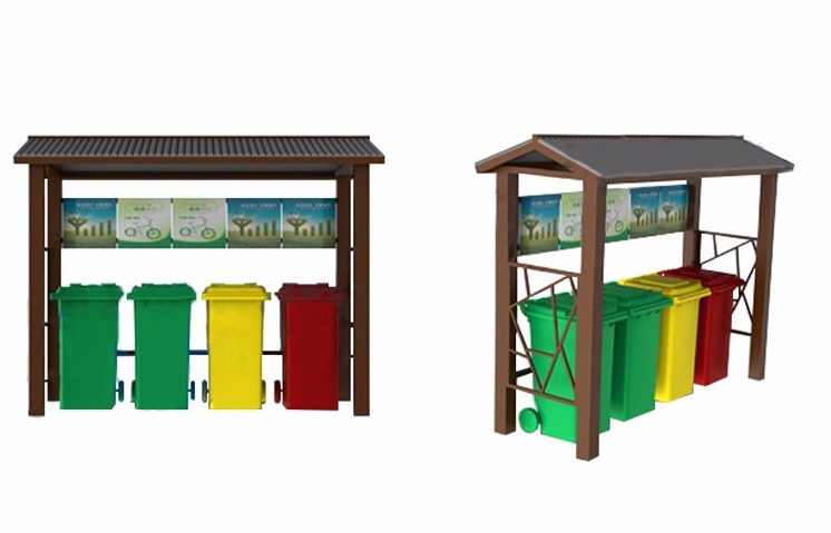 移動式垃圾分類投放亭（垃圾分類投放亭廠家）垃圾分類亭給城市生活帶來了哪些便利和改善？，(圖1)