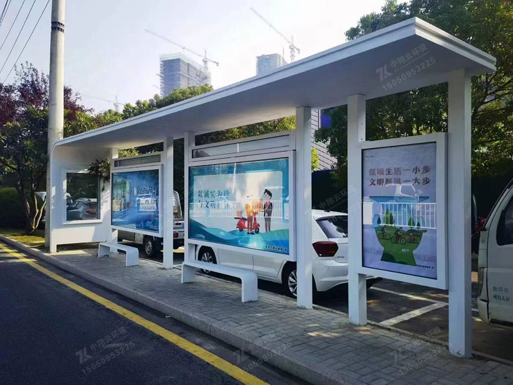 候車亭安裝落地