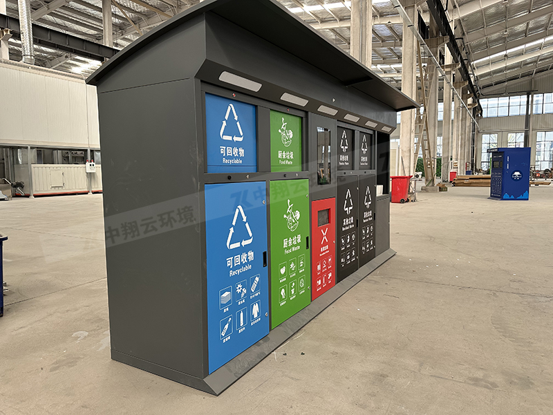 未來已至:智能垃圾分類箱帶洗手池引領(lǐng)環(huán)保新潮流(圖3) 智能垃圾分類箱