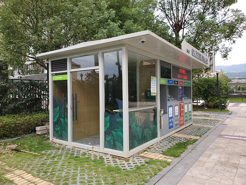 通田小區(qū):告別“衛(wèi)生死角”,垃圾箱房改造正當(dāng)時(shí)(圖1) 垃圾房